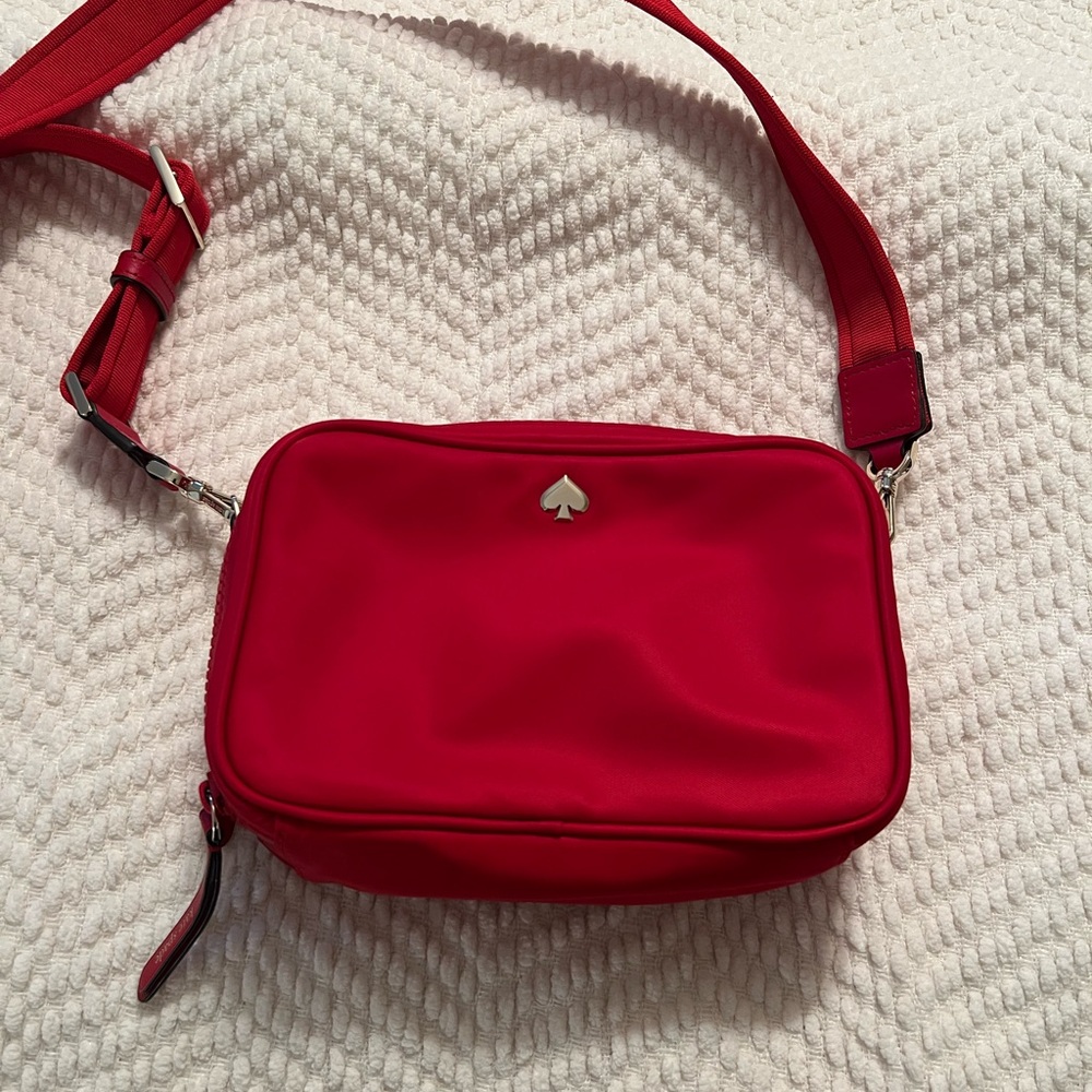 kate spade Red Crossbody Camera Bag